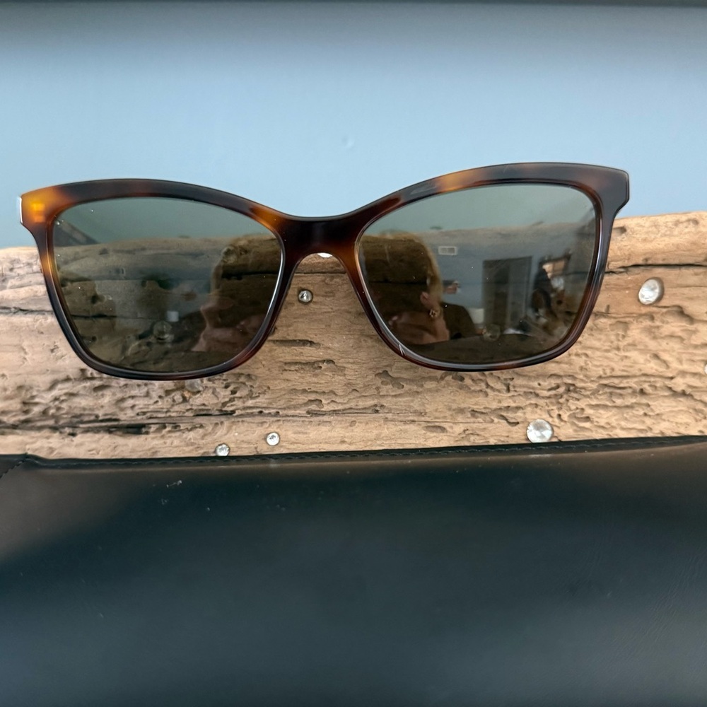 Saint Laurent Tortoise Shell Brown Sunglasses